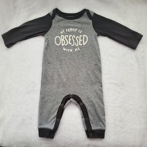 Baby boy Cat & Jack LS Romper